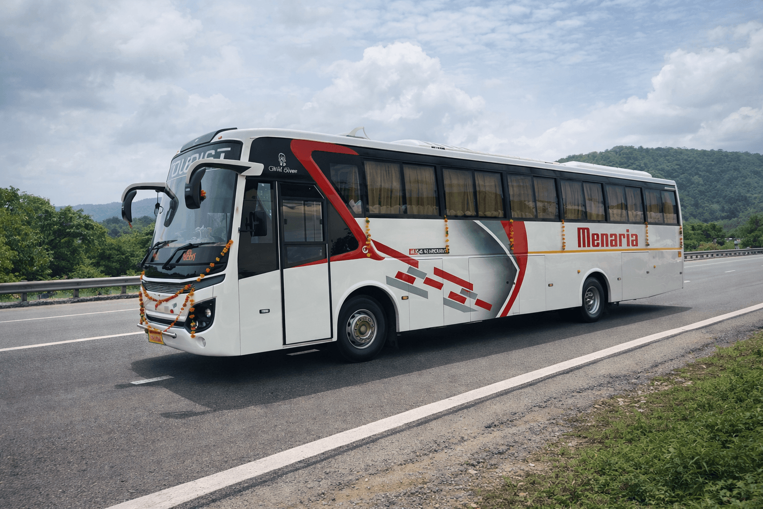 52 Seater Luxury AC Bus